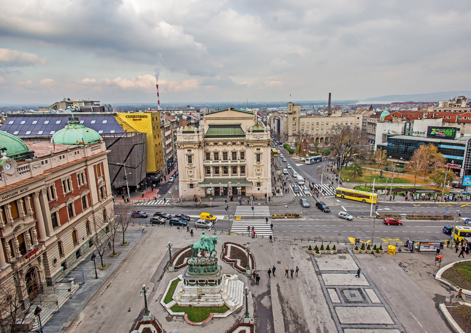 Five Points Square - City Center Bed & Breakfast Belgrade Exterior photo